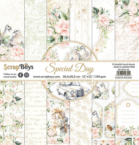 SCRAPBOYS Special Day | 12x12 Paper Pad