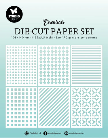 STUDIOLIGHT Essentials | Paper set | Die-Cut Paper Sheets