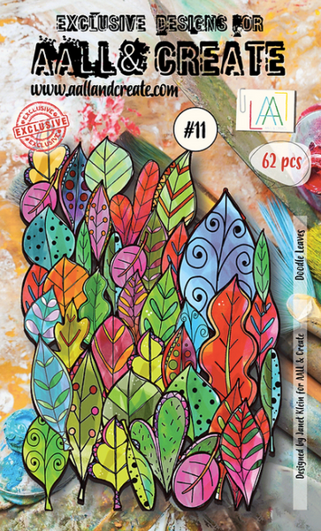 AALL & CREATE EPHEMERA | #11 | Doodle Leaves | Colour