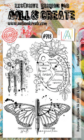 AALL & CREATE Stamp | #918 | Morphed Palette