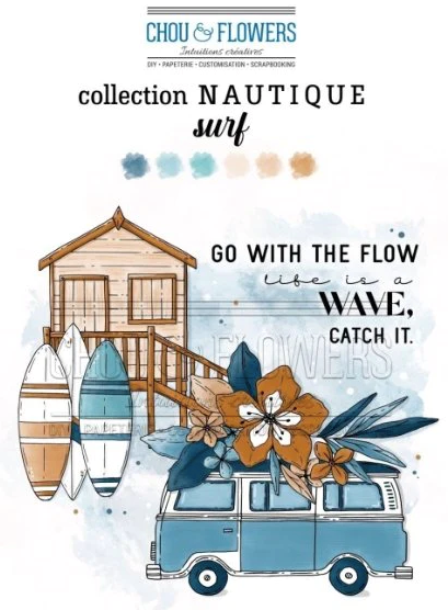 CHOU&FLOWERS Nautique Stamps | Surf