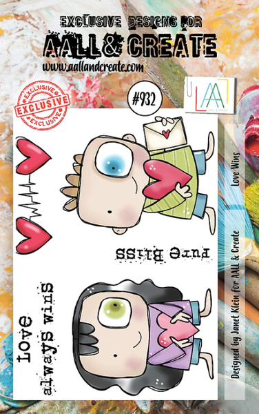 AALL & CREATE Stamp | #932 | Love Wins