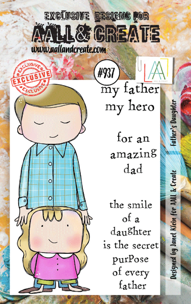 AALL & CREATE Stamp | #937 | Father's Daughter