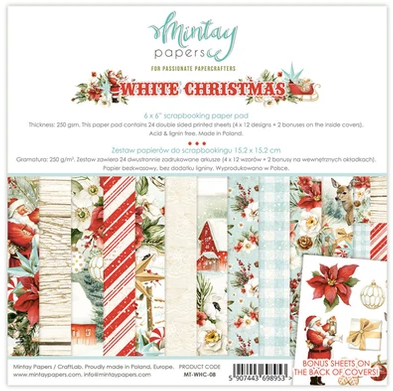 MINTAY Paper Pack | White Christmas | 6x6