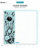 STUDIOLIGHT Clear Stamp | Grunge Collection | Cat Gentleman