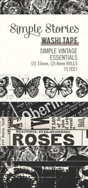 SIMPLE STORIES Simple Vintage Essentials | Washi Tape