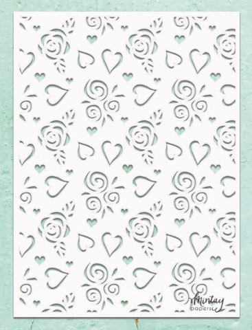 MINTAY Kreative | Stencil | Hearts and Roses