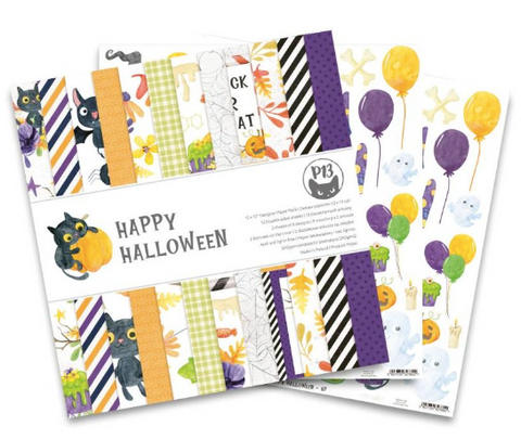 P13 Happy Halloween | 12x12  Paper Pad