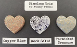 FUNKY FOSSIL Wow Trios | Embossing Powder | Timeless