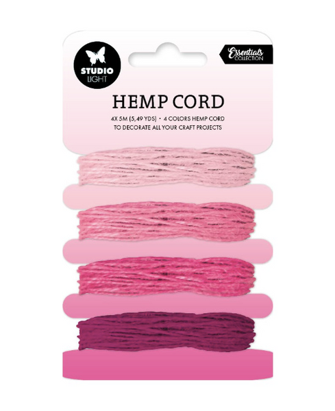 STUDIOLIGHT Hemp Cord | Shades of Pink