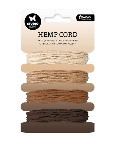 STUDIOLIGHT Hemp Cord | Shades of Brown