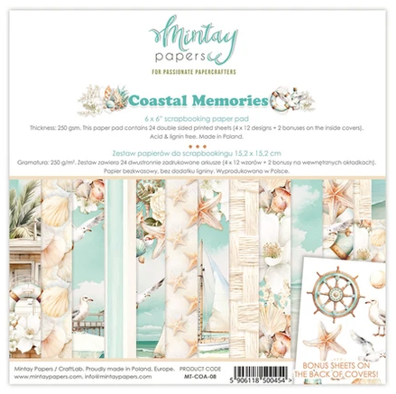 MINTAY Coastal Memories | 6x6 Paper Pad