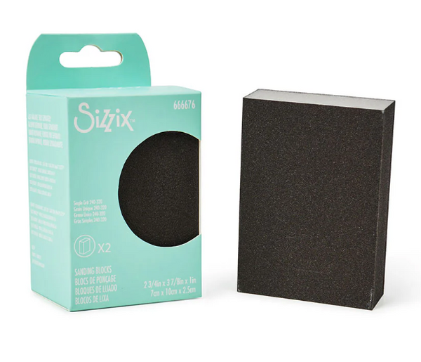 SIZZIX Sanding Blocks | Two Blocks