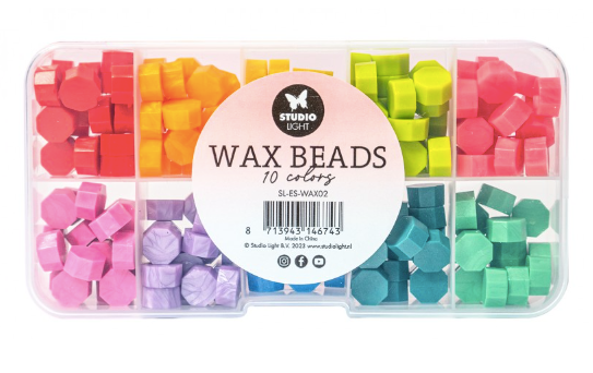 STUDIOLIGHT Wax Beads | 10 Colours | Bright