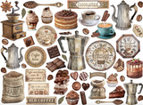 STAMPERIA Coffee and Chocolate | Chipboard Die-Cuts