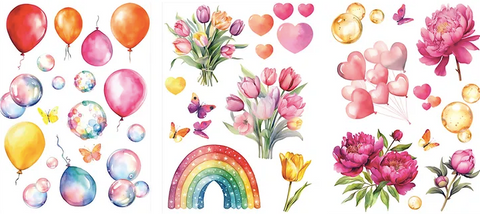 FUNKY FOSSIL Rub-Ons | Pretty Little Things