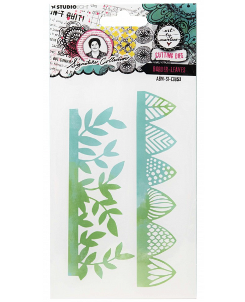 STUDIOLIGHT Art By Marlene | Cutting Dies | Signature Collection | Border - Leaves