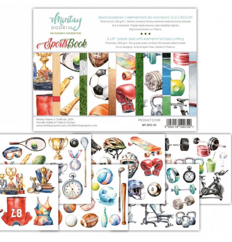 MINTAY Sports Book | 6x8