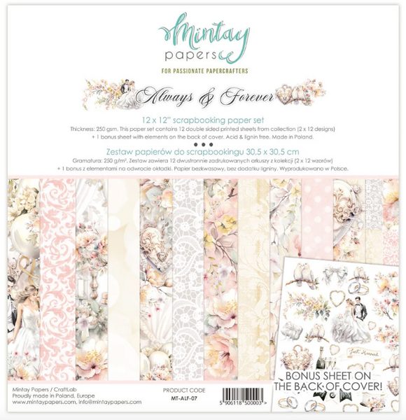 MINTAY Paper Pack | Always & Forever |  12x12