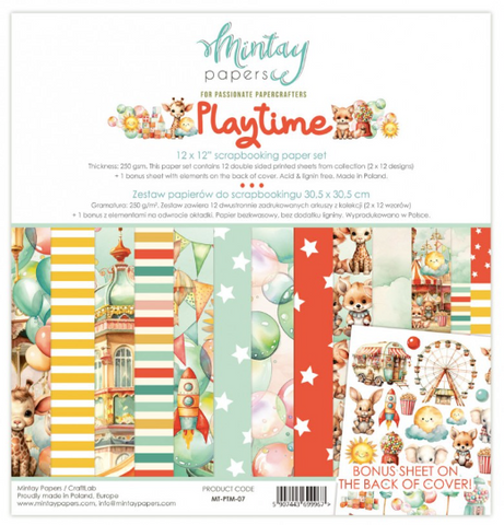 MINTAY Paper Pack | Playtime |  12x12