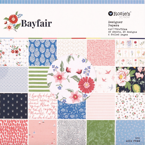 ROSIE'S STUDIO Bayfair | 12x12 Designer Papers