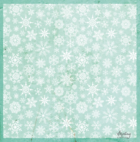 MINTAY Decorative Vellum | Snowflakes