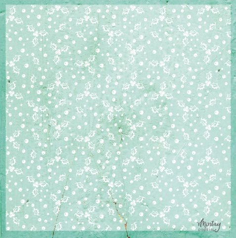 MINTAY Decorative Vellum | Holly Leaves