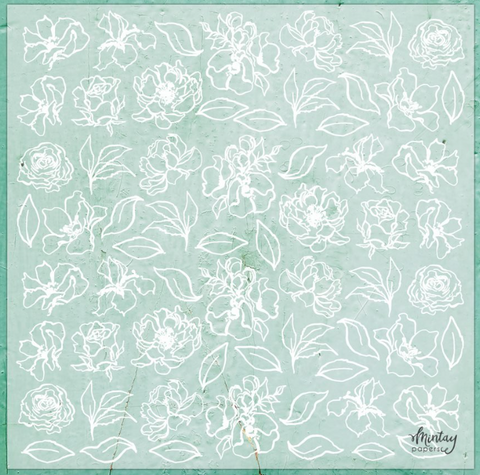 MINTAY Decorative Vellum | Flowers 1