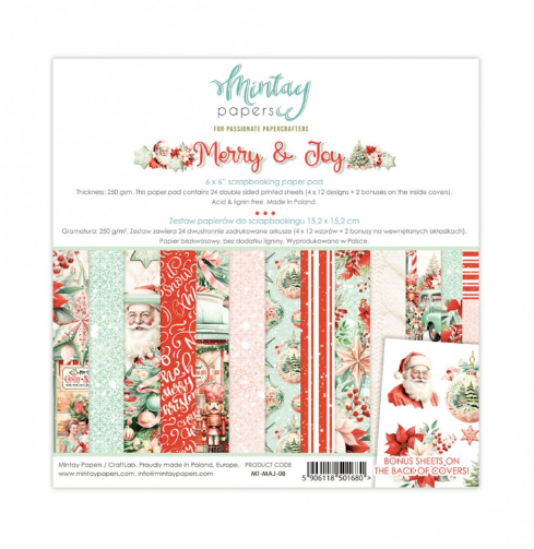 MINTAY Merry & Joy | 6x6 Paper Pad