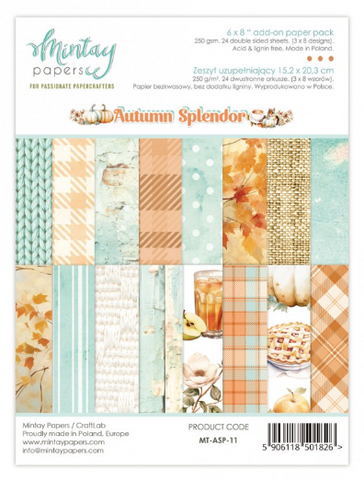 MINTAY Autumn Splendor | 6x8 | Add-on Paper Pad