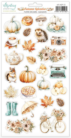 MINTAY Autumn Splendor | Paper Stickers | Elements