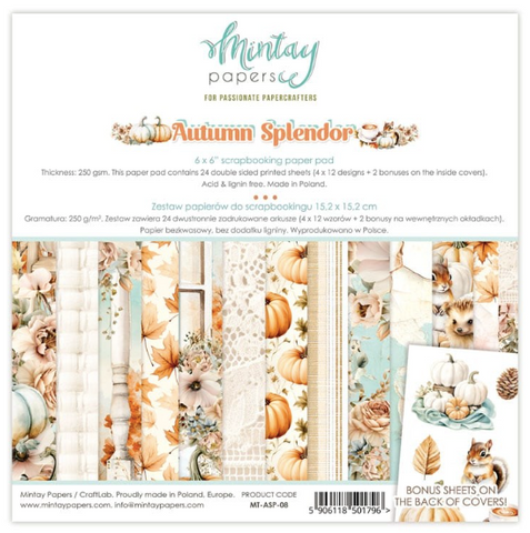 MINTAY Autumn Splendor | 6x6 Paper Pad