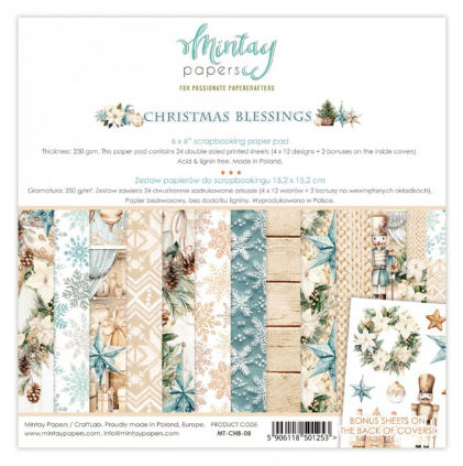 MINTAY Christmas Blessings | 6x6 Paper Pad