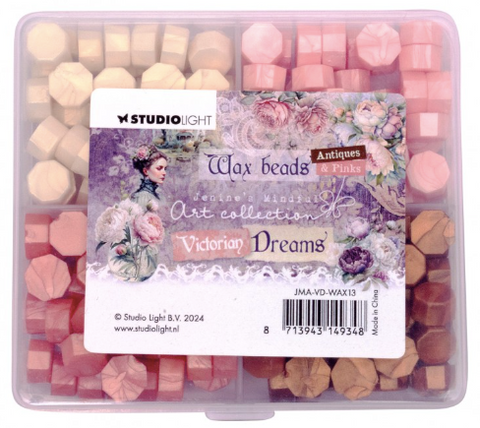 STUDIOLIGHT JMA Wax Beads | 4 Colours | Pinks