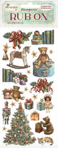 STAMPERIA Nutcracker | Rub-Ons | Teddy Bears | DFLRB106