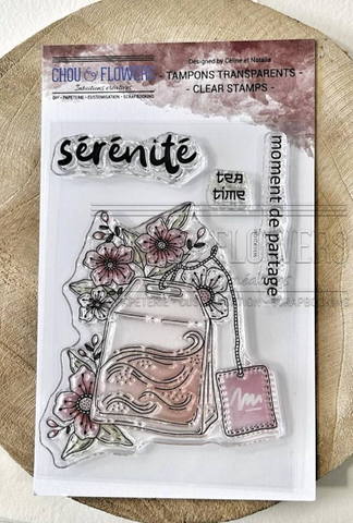 CHOU&FLOWERS Soleil Levant Stamp | Sachet De Thé