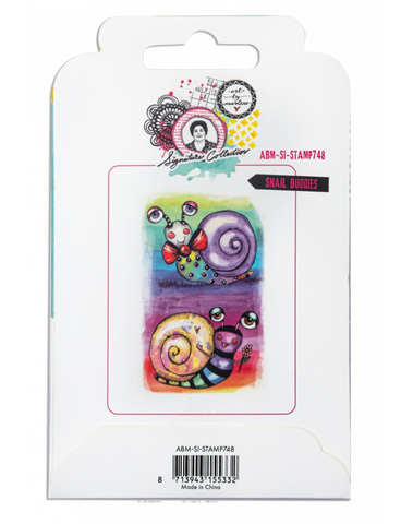 STUDIOLIGHT Art By Marlene | Snail Buddies | Cling Stamp