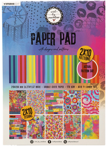 STUDIOLIGHT Art By Marlene | Paper Pad | Designs & Patterns