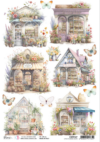 CIAO BELLA Rice Paper | Little Flower Shops | A4