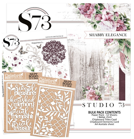 STUDIO73 Shabby Elegance | Bulk Pack