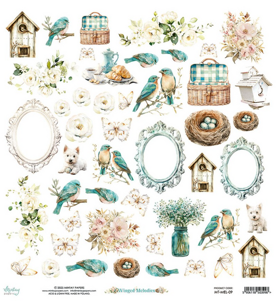 MINTAY Elements Page 12x12 | Winged Melodies