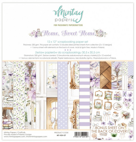MINTAY Paper Pack | Home, Sweet Home | 12x12