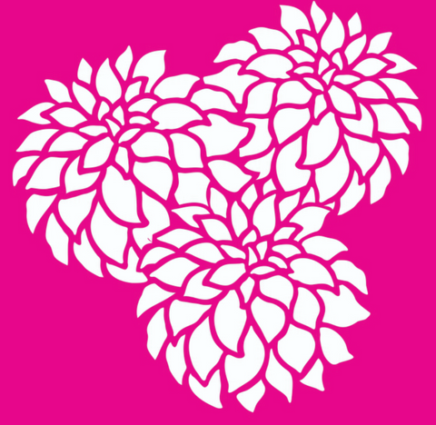 FUNKY FOSSIL Stencil | Dahlia Dreams