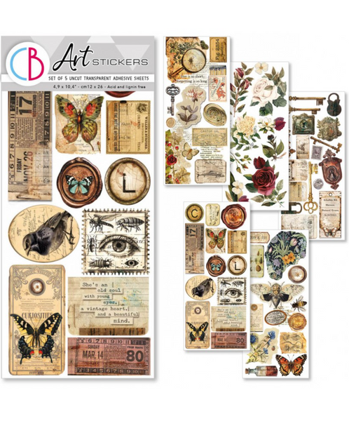 CIAO BELLA Art Stickers | Cabinet of Curiosities