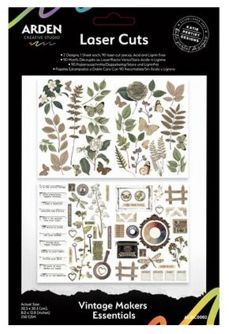 ARDEN CREATIVE STUDIO Laser Cuts | Vintage Makers Essentials
