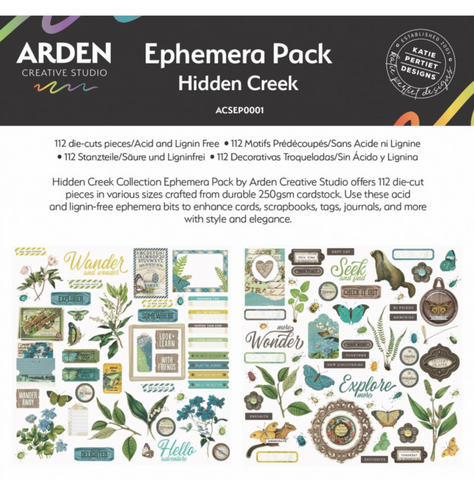 ARDEN CREATIVE STUDIO Hidden Creek | Ephemera Pack