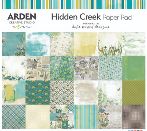 ARDEN CREATIVE STUDIO Hidden Creek | Paper Pad | 12x12