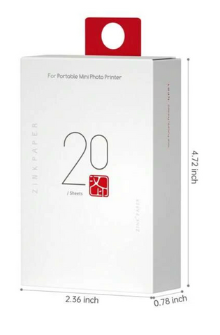 PAPER for ZINC POCKET MINI PHOTO PRINTER | MT53