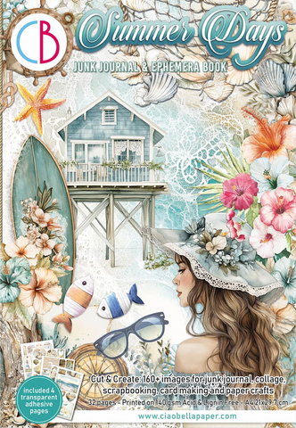 CIAO BELLA Summer Days | Junk Journal & Ephemera Book