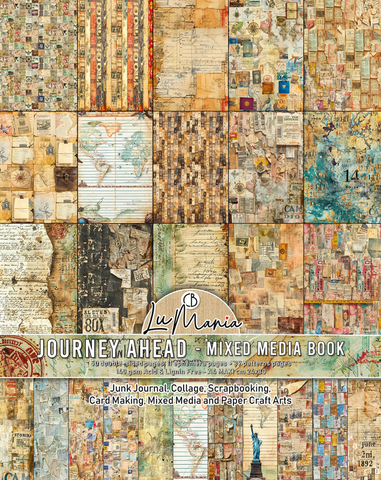 CIAO BELLA Lu Mania | Journey Ahead | Mixed Media Book